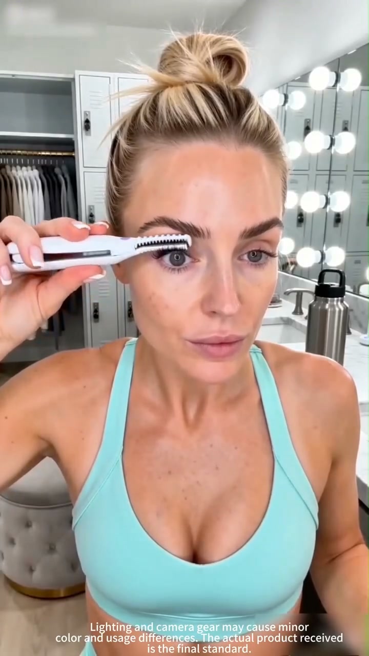 LAST DAY SALE 60% OFF !!Rechargeable Heated Eyelash Curler | Get Long-Lasting Perfect Lash Curls Anytime