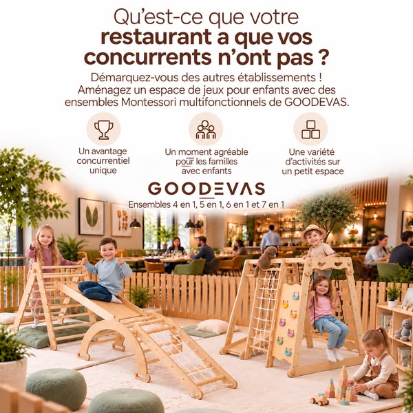 Goodevas pour les professionnels | Espaces de jeu pour enfants