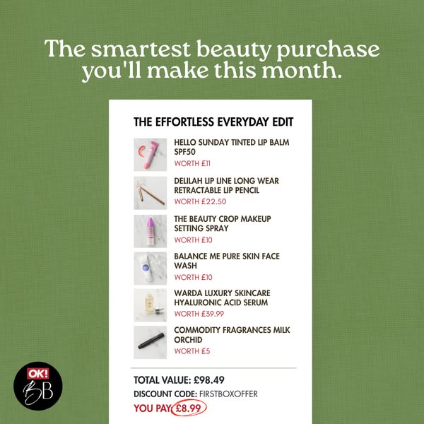 Worth £95+, Yours For £8.99