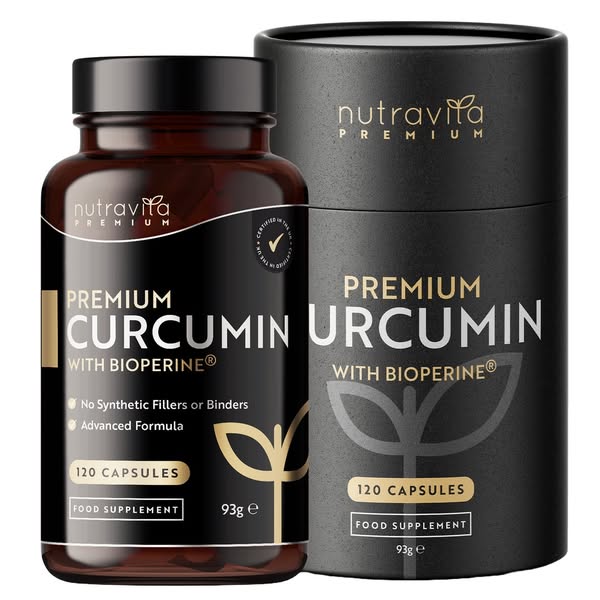 Premium Curcumin With Bioperine - 120 Capsules