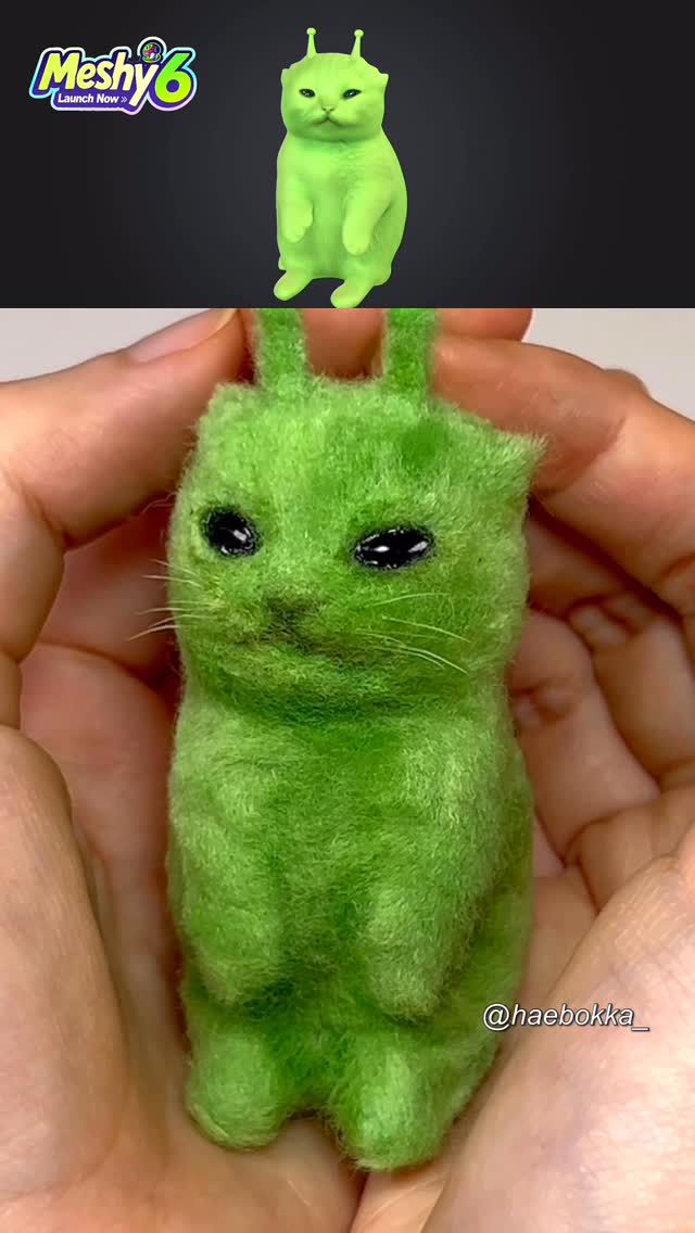 Anúncio de Meshy