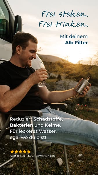 Wasserfilter für Wohnmobil und Camper