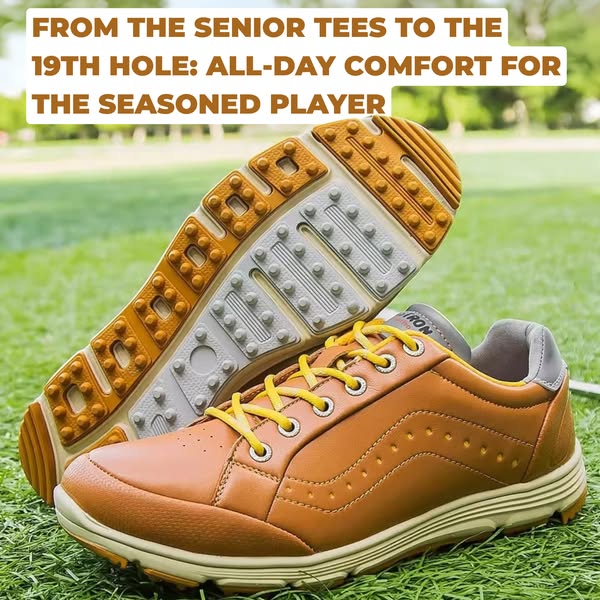 Golf Shoes That Feels Like A Foot Massage (Seriously)