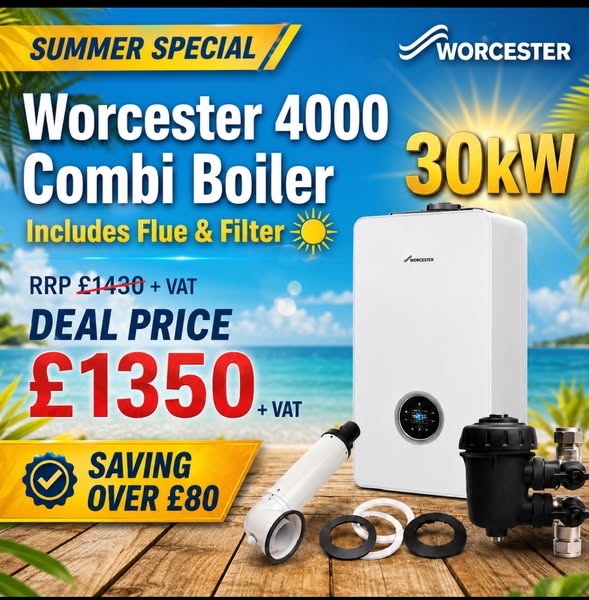 Save £80 on Worcester 4000!
