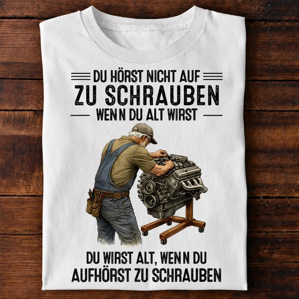Cooles Mechaniker & Schrauber T-Shirt