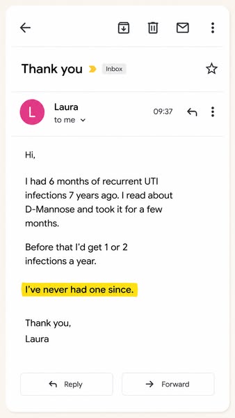 D-Mannose UTI Support