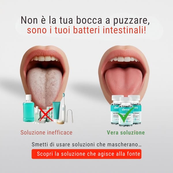 La soluzione naturale contro l’alito cattivo