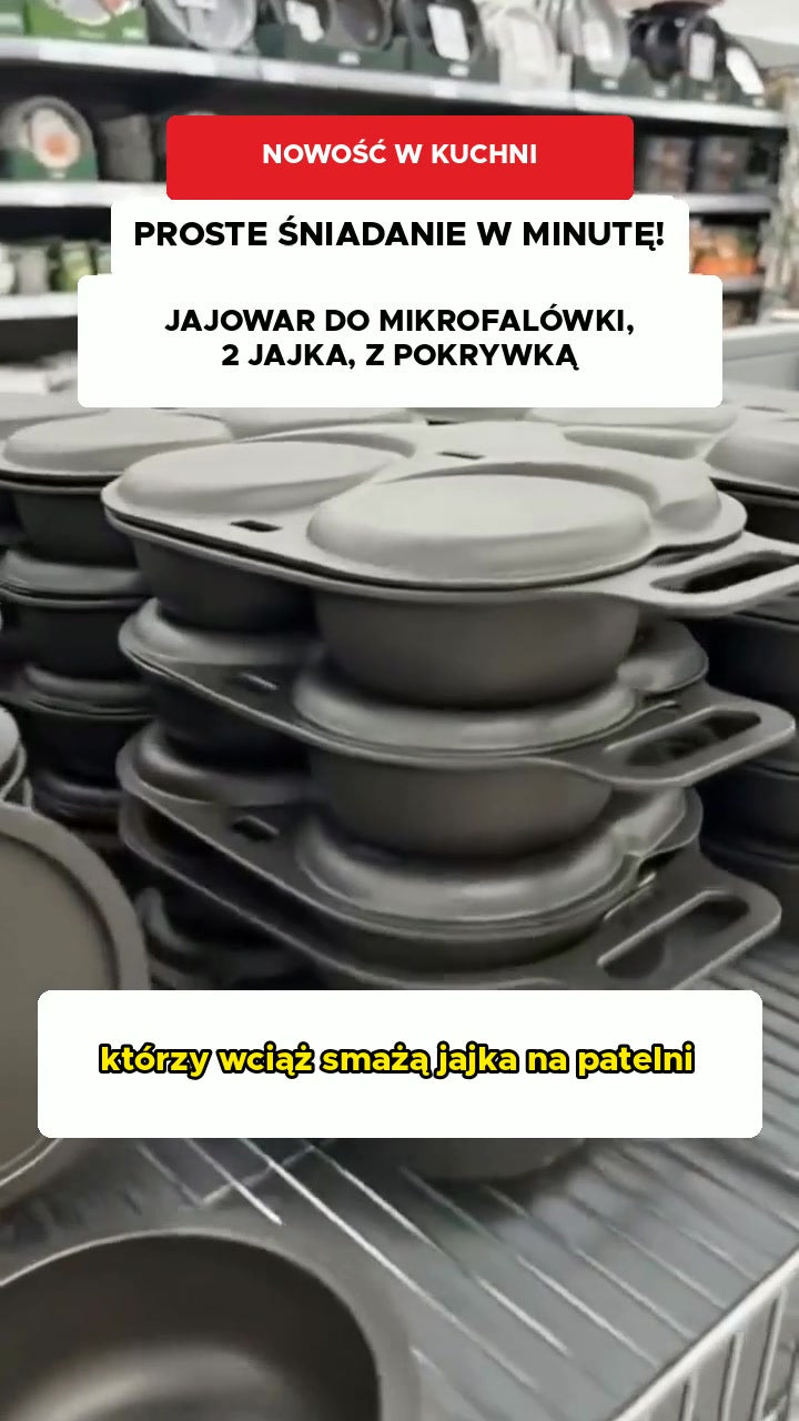 Jajka w koszulce w 90 sekund