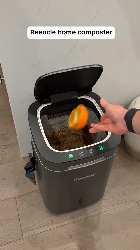 Electric Composter – 14L Odorless Indoor Kitchen Food Recycler with Quiet Technology
