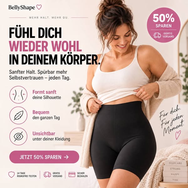 Bellyshape Unsichtbar unter jeder Kleidung
