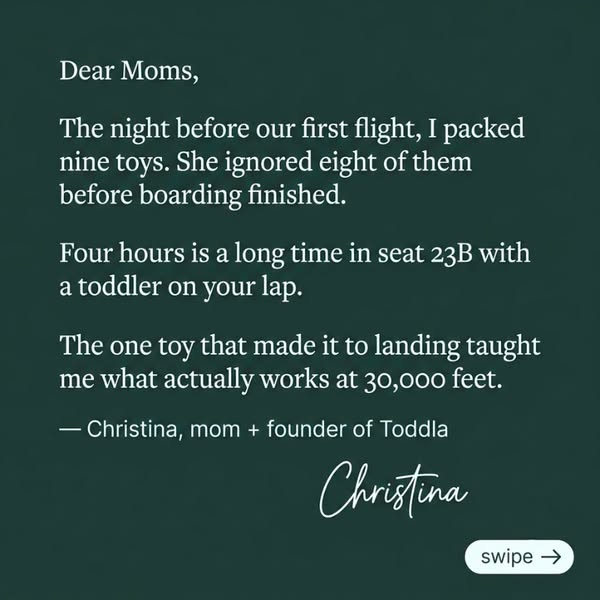 Enjoy The Next Flight