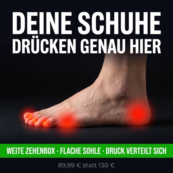 Sorgenfrei laufen, den ganzen Tag