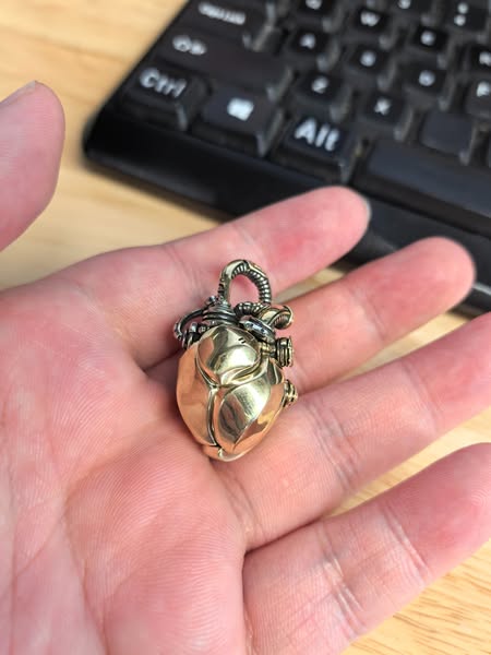 Mechanical Heart Pendant