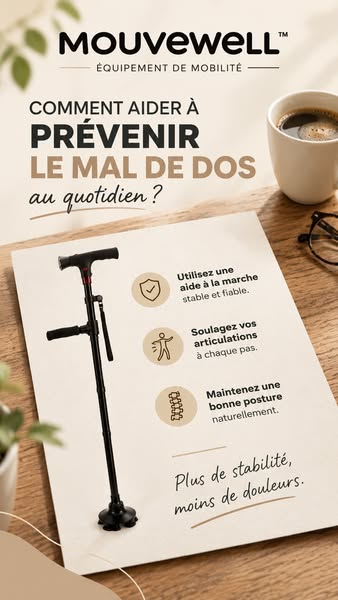 Pas juste une canne. Une solution complète