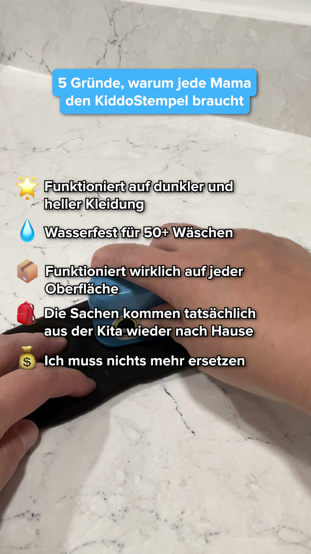 Nie wieder Sachen in der Kita verlieren
