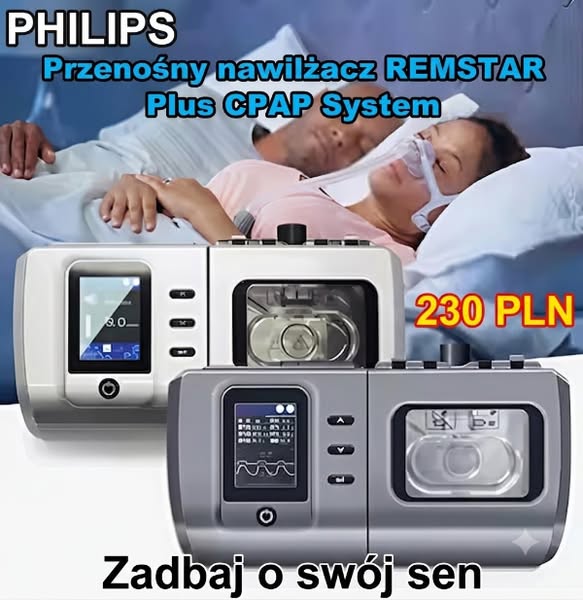 Przestań chrapać – przenośny aparat CPAP REMstar Plus