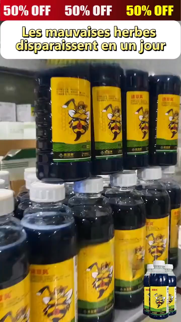 Éliminez toutes les mauvaises herbes