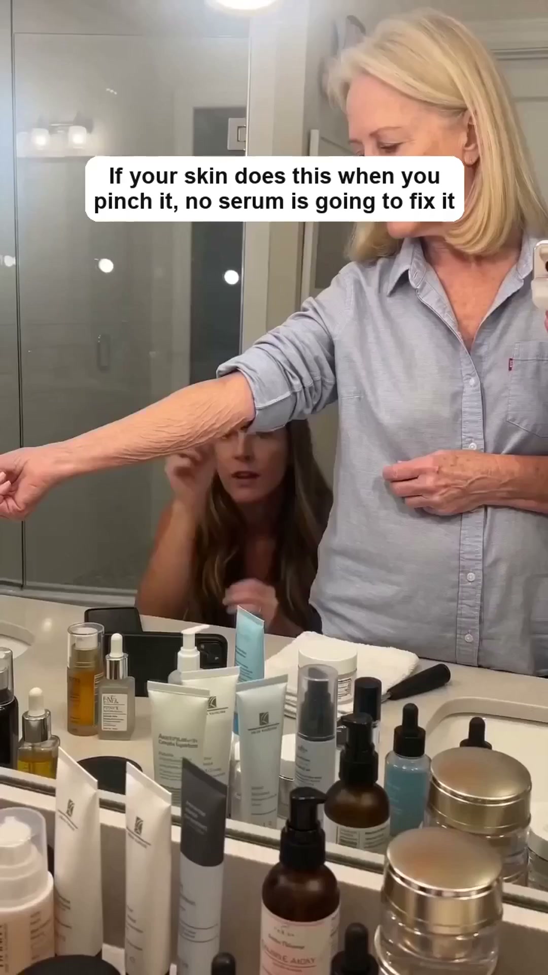 Why crepey skin keeps coming back — even after expensive creams.