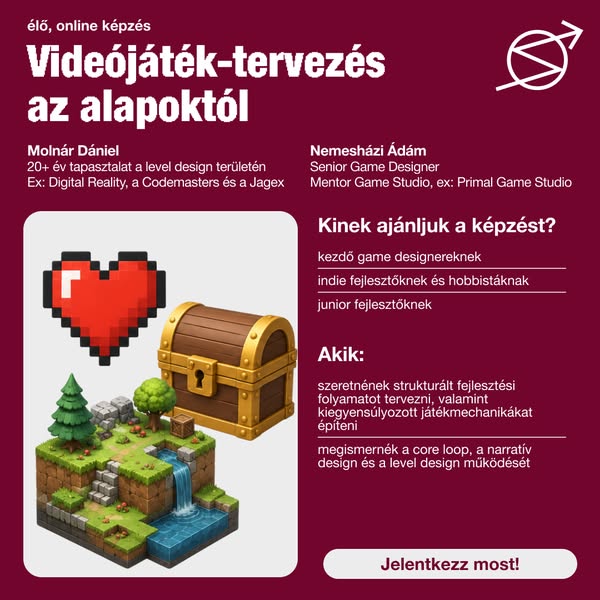 Tervezd meg a saját videójátékod!