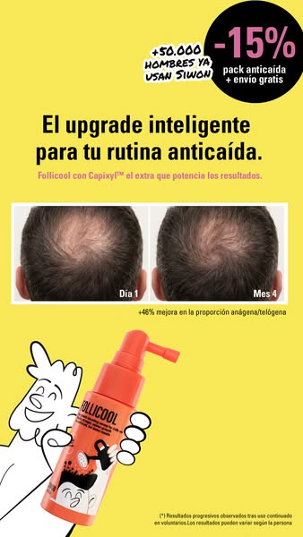 Más cuerpo. Más volumen. Menos “clareo”