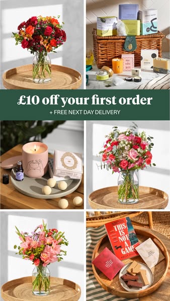 £10 off your first order