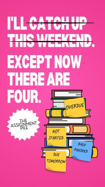 When “I'll Catch Up This Weekend” Doesn't Happen