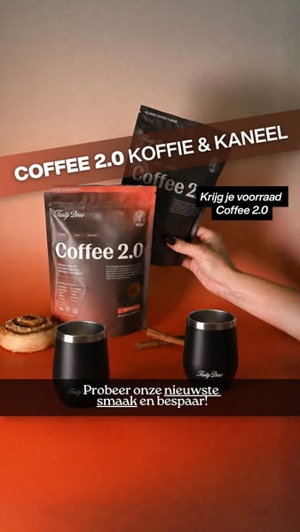 Krijg 2x Coffee 2.0 + 2 GRATIS mokken