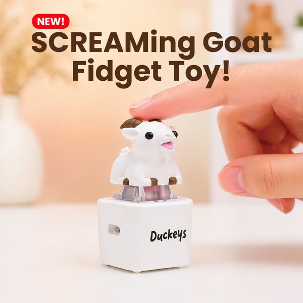 Baakey- Fidget toy that Screams!