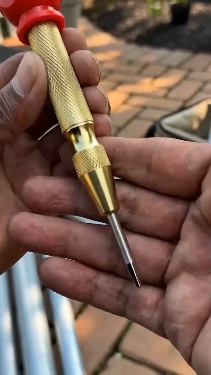 Automatic Spring Loaded Center Punch