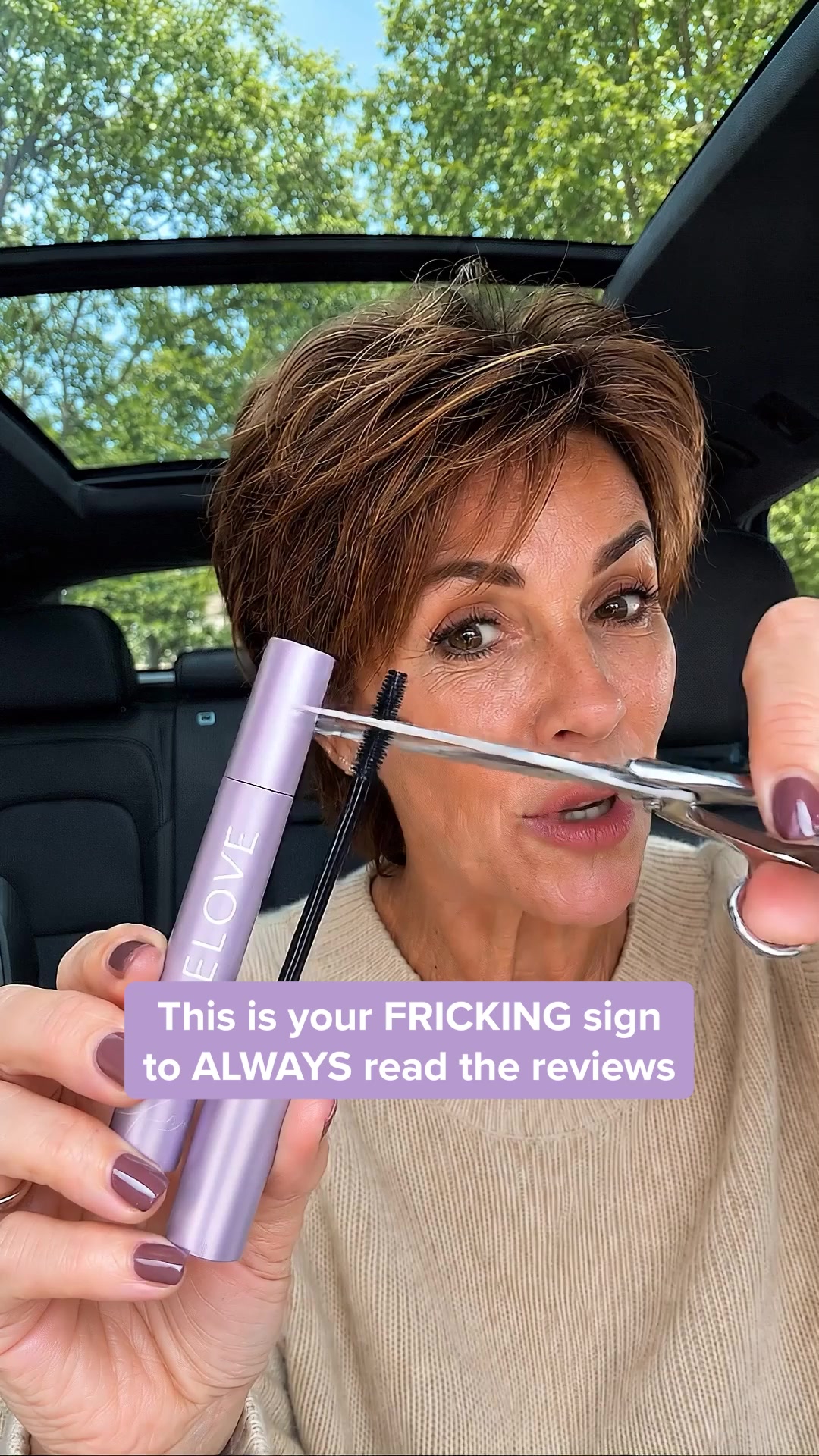I have to return my mascara and I'm FURIOUS, but not for the reason you think
