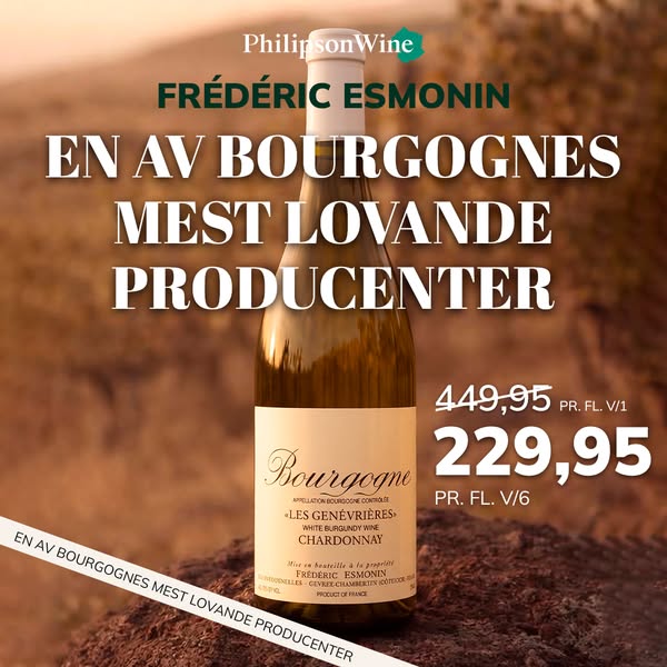 Meursault-känsla för 229,95 kr