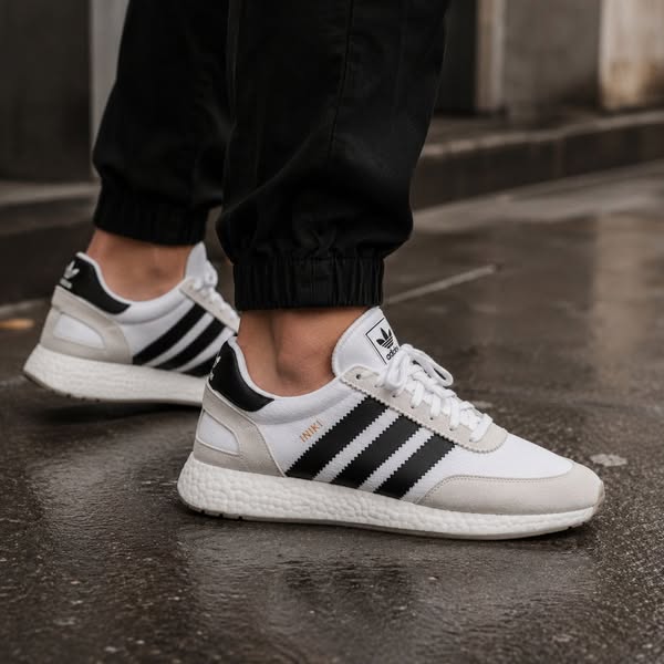 ADIDAS INIKI | WHITE BLACK