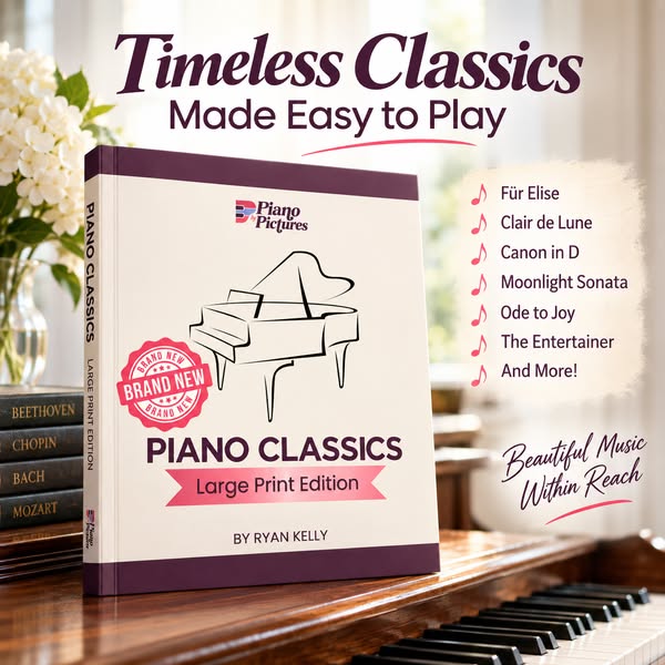 Brand New Free Book From Piano by Pictures