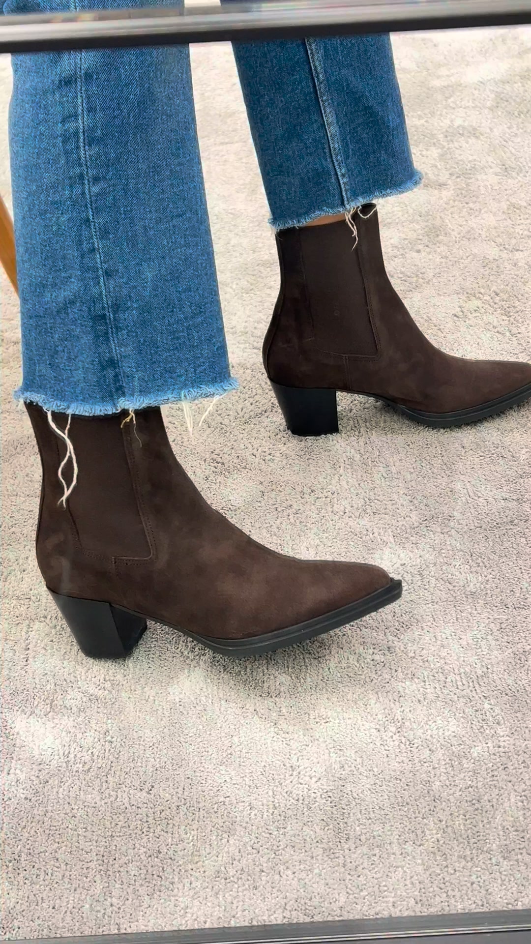 Suede Chelsea mood.