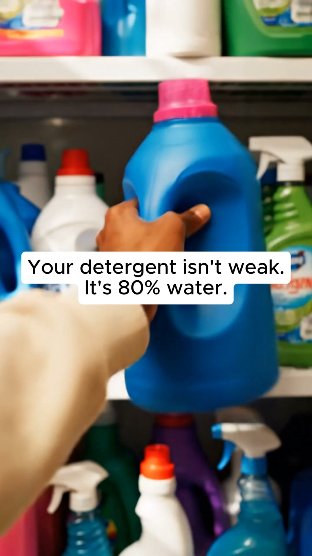 Is Your Detergent Actually Cleaning?