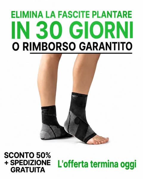 Offerta a tempo limitato: 50% di Sconto + Spedizione Gratuita!