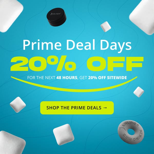 Prime Deal: 20% OFF Sitewide