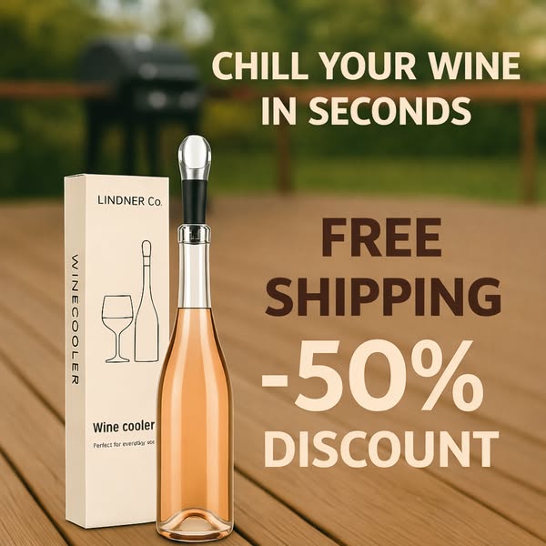 From now on, your wine will always stay cold.