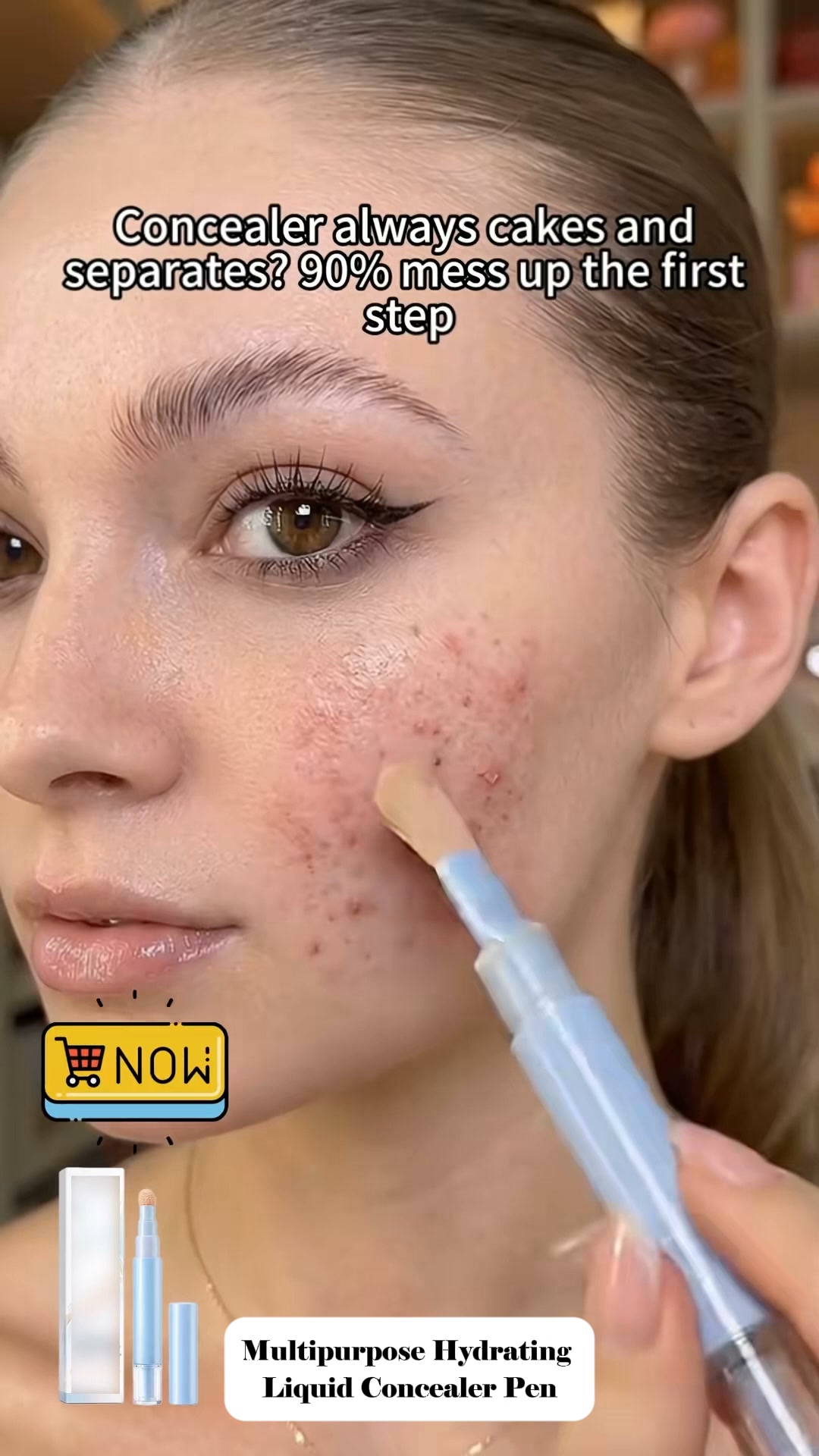 Buy 1 Get 1 Free ( 2 Pcs Total ) NOW!Multipurpose Hydrating Liquid Concealer Pen