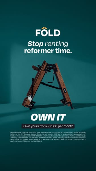 Award-Winning Foldable Reformer Bed