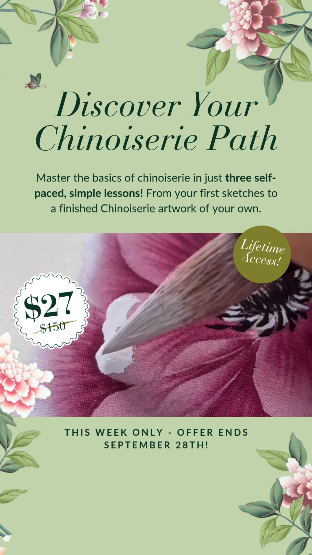 Still Curious About Chinoiserie? This Is Your Chance!