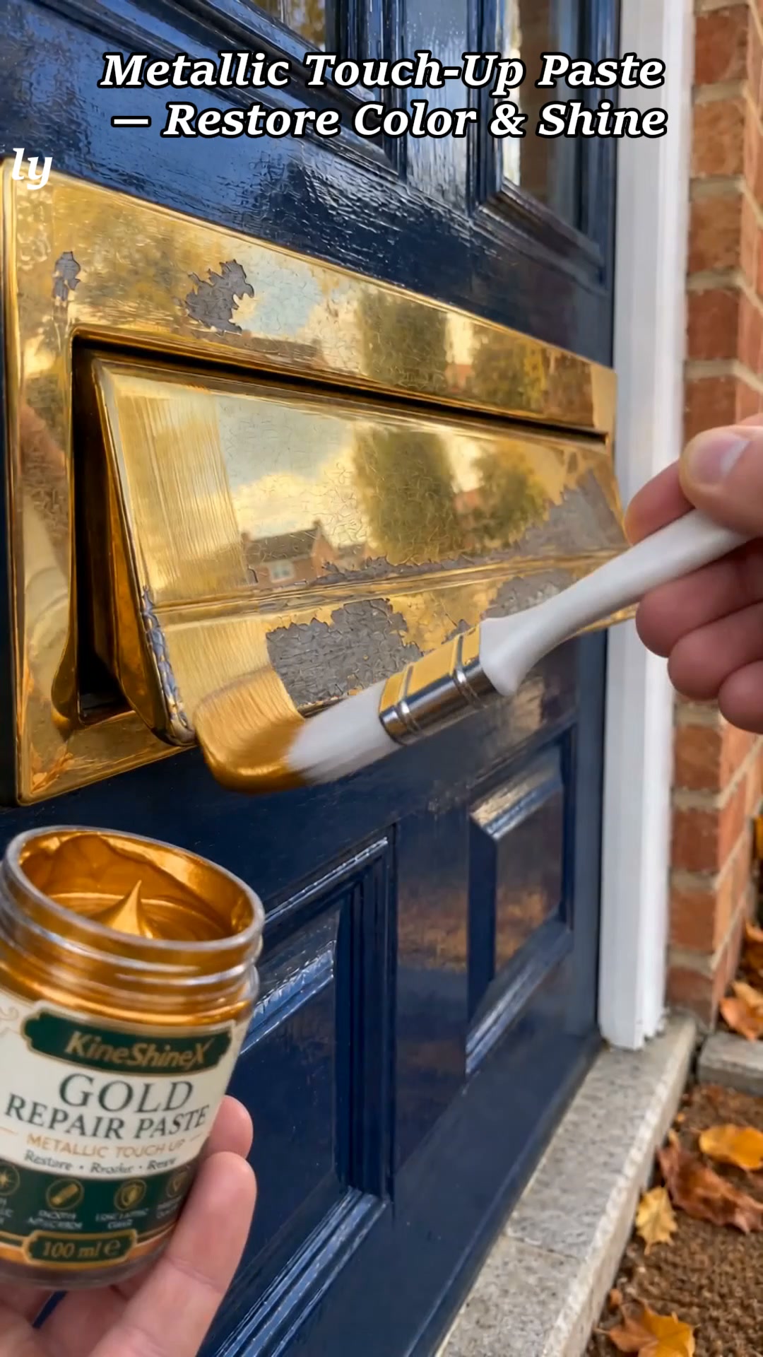 Restore Metallic Glow Gold & Silver Refinishing Paint