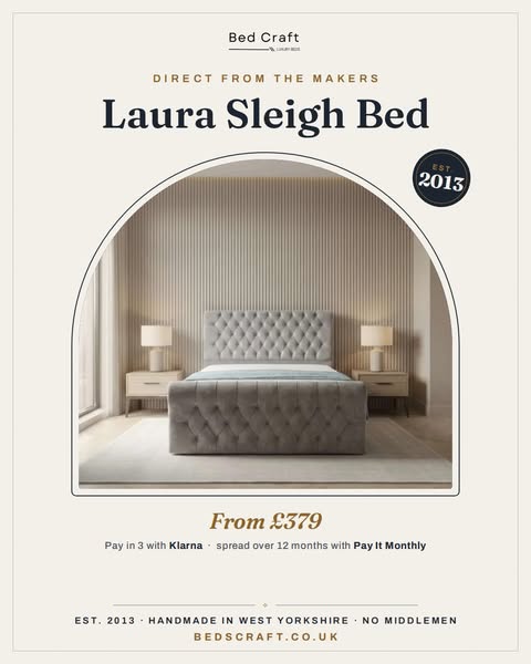 Up to 26% Off the Laura Sleigh Bed