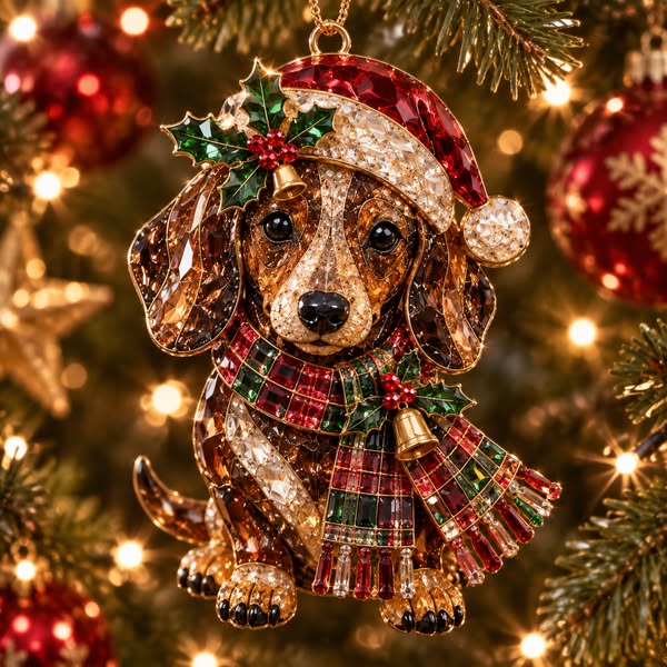 Luxury Crystal Christmas Ornament