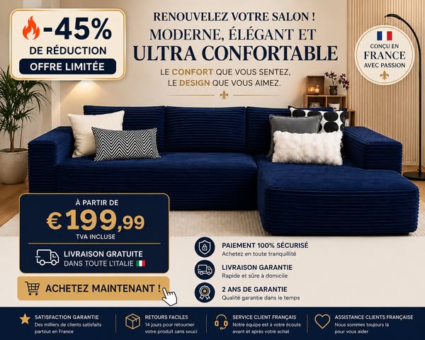 Canapé Modulable Marais