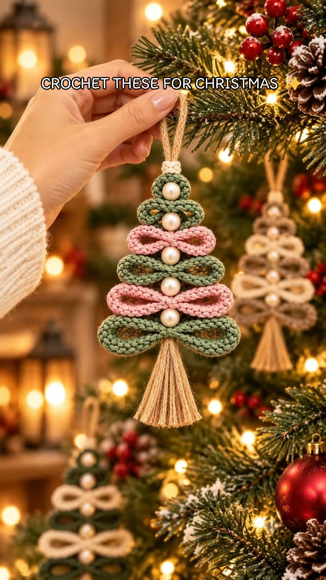 4 Adorable Crochet Christmas Trees You Can Make!