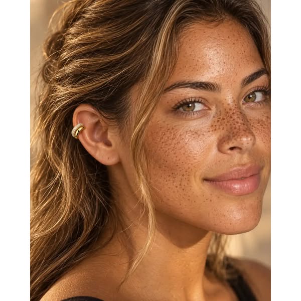 Pavé Dome Ear Cuff
