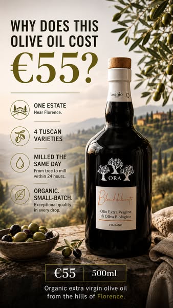 Taste What €55 Olive Oil Can Be