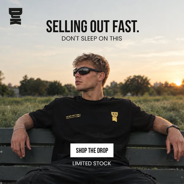 100% Premium Cotton — Built for the Block