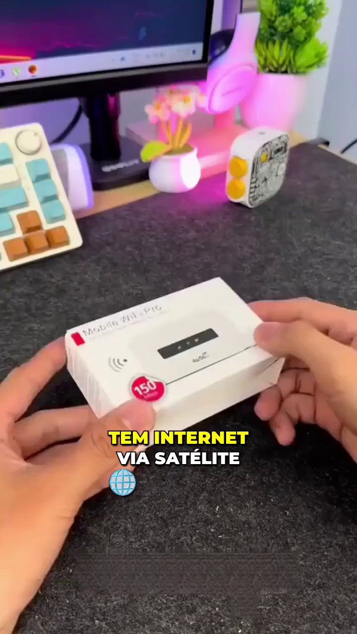 Wi-Fi ilimitado em qualquer lugar